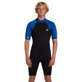 Billabong Foil 2/2 Mm Kurzarm-shorty Mit Rückenreißverschluss