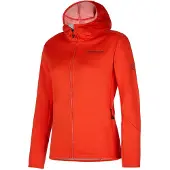 La Sportiva Cosmic Hoody Damen Sweater-Rot-S