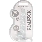 Realrock - transparenter realistischer Dildo - transparent (17cm)