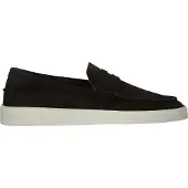 Blackstone ZUKO ENZO - DG370 Dark Brown - Slip-On-Schuhe