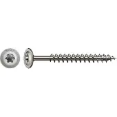 Spax Tellerkopfschrauben 8.0 x 80 mm TX 40 - 20 Stück Edelstahl GLO763026592