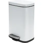 Spirella Akira, 5 l, Rechteckig, Stahl, Weiß, Terrasse, 214 mm