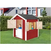 Weka Tabaluga Drachenhöhle schwedenrot/weiss B x T x H 144 x 153 x 154