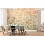 Overig Vliestapete "Digitaldruck Vlies - Oiseau de Paradis - Größe 350 x 255 cm" bedruckt glatt Wohnzimmer, Schlafzimmer