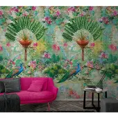Overig Fototapete Steinoptik botanisch moderne Tapete für Wohnzimmer Schlafzimmer Küche