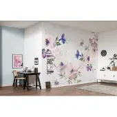 Overig Vliestapete "Digitaldruck Vlies - Poema - Größe 300 x 250 cm" bedruckt glatt Wohnzimmer, Schlafzimmer