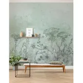 Komar Vliestapete "Digitaldruck Vlies - Whiff - Größe 300 x 280 cm" bedruckt glatt Wohnzimmer, Schlafzimmer