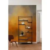 Overig Vliestapete "Digitaldruck Vlies - Amber - Größe 200 x 280 cm" bedruckt glatt Wohnzimmer, Schlafzimmer