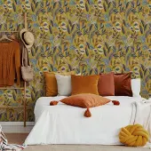 Sublime Vliestapete "PARADISE ARTS" botanisch Design Tapeten