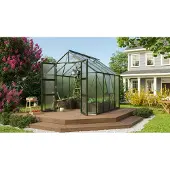 Vitavia Gewächshaus "Olymp 6700" smaragd 6,7 m² 6 mm HKP