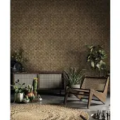 Overig Vliestapete "Tapete Wooden Panels" Holz geprägt moderne Vliestapete für Wohnzimmer Schlafzimmer Küche
