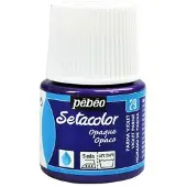 Pebeo Stofffarbe - PéBéo - Setacolor opak - Violett lila - 45 ml - Sehr deckend