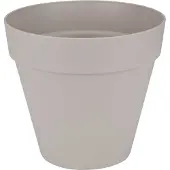 Elho Pflanzgefäß 'Loft Urban round 50', warm grey, ca. Ø 48,5 x H 44,5 cm