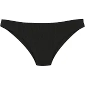 Copenhagen Studios Bikini-Hose "Nela", Damen, Gr. 34, N-Gr, schwarz, Rippware, Recycling-Polyamid, strukturiert, unifarben, Badehosen Bikini-Hose, in knapper Schnittform