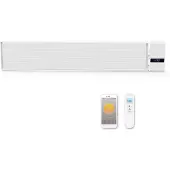 Quality Heating Infrarotheizgerät - Weiß - 1800W bis 2400W, fernbedienbar