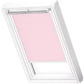 Velux Verdunkelungsrollo Kids rose Sterne manuell Rahmen weiß DKL MK06 4659SWL