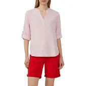 s.Oliver Klassische Bluse mit Turn-up