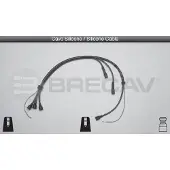 BRECAV Zündleitungssatz 06.408