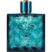 Versace EROS, Männer, 100 ml, Schwarzer Pfeffer, Elemi, Zitrone, Litsea cubeba, Mandarine, Geranium, Lavendel, Granatapfel, Salbei, Benzoe-Resinoid, Patschuli, Vanille, Spray