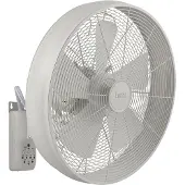 Beacon Lighting Wandventilator Breeze, weiß, Ø 41 cm Breeze, weiß / opal, für Wohn- / Esszimmer, Kunststoff