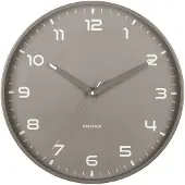 Karlsson - Wanduhr Orgullo - Dunkelgrau - Ø40cm