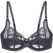 Triumph Nicht geformter BH Wild Peony Florale | Grösse: 75C | Farbe: Grau
