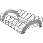 Napoleon Braten- und Rippenständer Edelstahl schwarz Modell 70009 für Grills