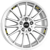 ATS Felge StreetRallye 7.5Jx18 ET 38 4x108 Weiss SY75838A36-1 kompatibel mit FORD B-MAX EcoSport Fiesta Fusion