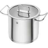 Zwilling Kochtopf hoch, 24 cm | rund | 18/10 Edelstahl