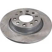FEBI BILSTEIN Bremsscheibe 43864 hinten, voll, 1 Stück