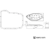 Blue Print Hydraulikfiltersatz, Automatikgetriebe ADBP210075