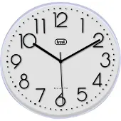 Trevi OM 3508 S, Wand, Quarzuhr, Kreis, Weiß, Erwachsene, Akku