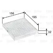 Valeo 715637 Innenraumfilter Pollenfilter für DAIHATSU SIRION (M3)