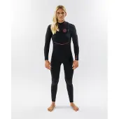 Rip Curl Women Flashbomb Fusion 4/3 mm Zip Free Wetsuit - Surfanzug - Damen