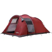 Ferrino - 4-Personen-Camping-Zelt - Meteora 4 - Rot