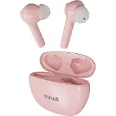 Maxell Dynamic+ kabellose Kopfhörer mit Ladeschale Bluetooth rosa