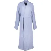 Cawö Bademantel 838 Kimono Damen Pastel Blue-S/M