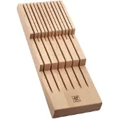 Zwilling - Knife storage - Beech - 8 knives - Brown