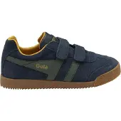 Gola Kinder-Sneaker aus Leder „Barrier Strap“