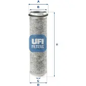 Ufi Sekundärluftfilter 27.129.00