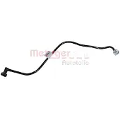 METZGER Kühlerschlauch Wasserschlauch für AUDI A4 Avant (8K5, B8) 2421681
