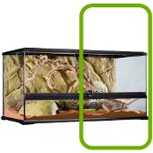 Exo Terra Rechte Ersatz-tür Für Terrarium Pt2613 Grün Grün One Size