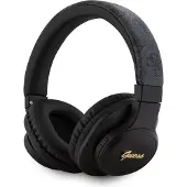 GUESS , Bluetooth 5.3 Kopfhörer Stereo mit 4G-Triangle-Muster, Schwarz