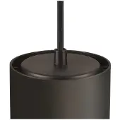 SLV Pendelleuchte NUMINOS XL / Wohnzimmer-Lampe, Innen-Beleuchtung, Hänge-Leuchte Esszimmer, LED, Decken-Leuchte / 3000K 36W 3210lm schwarz dimmbar 60Grad