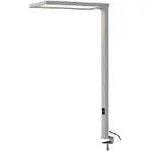 SLV LED Klemmleuchte Worklight in Silber 2x 39,5W 7600lm