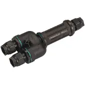 SLV 1006453 Verbindungsbox, 5-polig, IP68, schwarz, DALI IP68