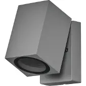Ledvance ENDURA Classic Cube, Oberfläche, Cube, 1 Glühbirne(n), IP44, Silber