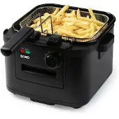 Domo 4l 2000w schwarze fritteuse DO545FR