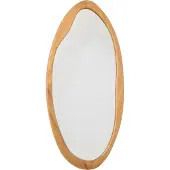 Fragix Yin Wandspiegel, groß, organische Form – Holz – 60x120