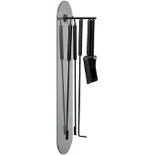 Blomus - Ashi Kaminbesteck Wand Mounted 5 pcs. Black